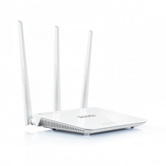 Router Wireless N 300Mbps, 3x LAN 10/100Mbps, 1x WAN 10/100Mbps, 3 antene fixe 5dBi, TENDA foto