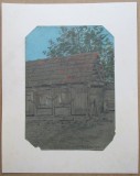 La grajduri - semnat Wilh.B&uuml;hler 1905, Natura statica, Pastel, Altul