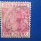TIMBRE BARBADOS CARMIN 1882 STAMPILAT