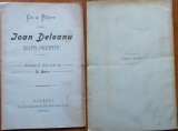 Bejan , Ce a patit d-nul Ioan Deleanu dupa moarte ; Comedie , Ploiesti , 1904