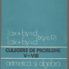 (C6614) DAN CRISAN - CULEGERE PROBLEME ARITMETICA SI ALGEBRA, V-VIII