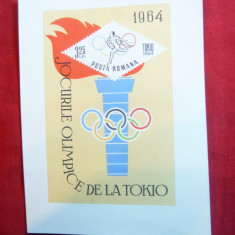Colita Olimpiada Tokio 1964 Romania
