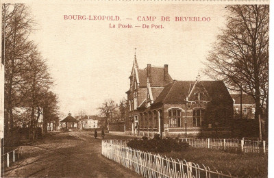 WW1 CAMP DE BEVERLO BELGIA OFICIUL POSTAL foto