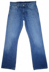 LEVI&amp;#039;S 507 BOOTCUT - (MARIME: 31 x 32) - Talie = 83 CM, Lungime = 106 CM foto