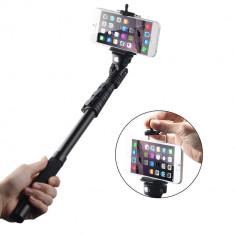 Selfie stick premium smartphone telefon Gopro, cu telecomanda foto