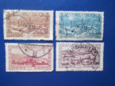 TIMBRE GERMANIA SAARGEBIET foto