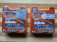 rezerve de ras gillette fusion power set 5 buc. pt. aparat de ras cu baterie foto