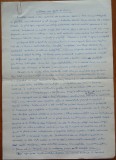 Manuscris Demostene Botez, 4 foi, scris si semnat olograf