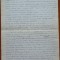 Manuscris Demostene Botez, 4 foi, scris si semnat olograf