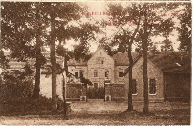 WW1 CAMP DE BEVERLO BELGIA CRUCEA ROSIE CENTRU DE INSTRUIRE A ASISTENTELOR MEDI foto