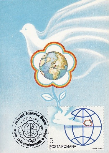 3995 - carte maxima - Romania 1986