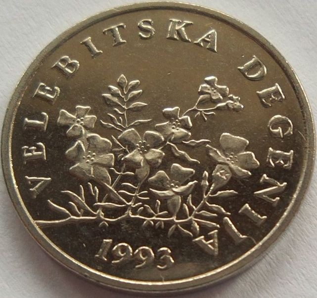 Moneda 50 Lipa - CROATIA, anul 1993 *cod 858 a.UNC foto mare Moneda 50 Lipa - CROATIA, anul 1993 *cod 858 a.UNC foto mare
