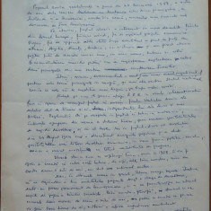 Manuscris Demostene Botez , 12 foi , scris si semnat olograf