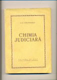 A.V.Stepanov CHIMIA JUDICIARA,Editura de stat 1954,288 file
