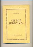 A.V.Stepanov CHIMIA JUDICIARA,Editura de stat 1954,288 file