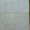 Manuscris Radu Beligan, 2 pagini, scris si semnat olograf