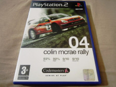 Joc Colin Mcrae Rally 04 PS2, original, alte sute de jocuri! foto