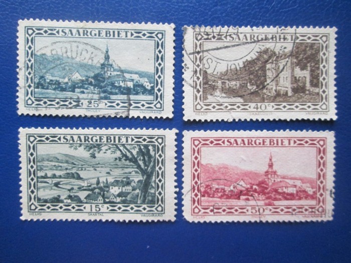 TIMBRE GERMANIA SAARGEBIET