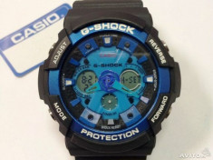 CASIO G-SHOCK GA 200, Black Blue Edition !!! foto