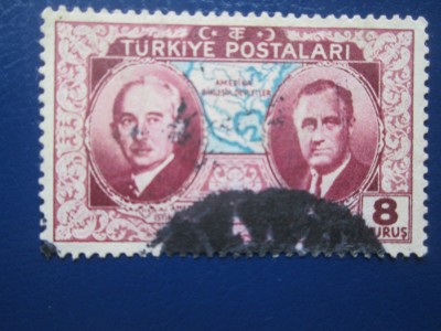 TIMBRE TURCIA NEUZAT foto
