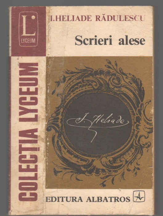 C6655 I. HELIADE RADULESCU - SCRIERI ALESE