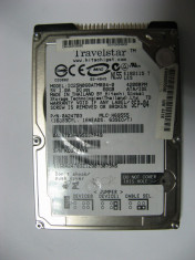 HDD laptop 2.5&amp;quot; IDE 60 GB Hitachi IC25N060ATMR04-0 testat fara bad-uri foto