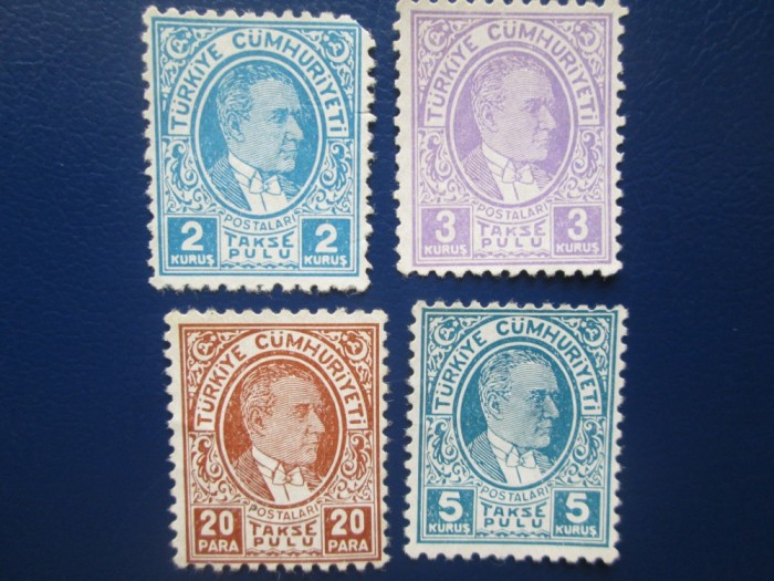 TIMBRE TURICIA NESTAMPILATE