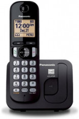 Panasonic Telefon fara fir Panasonic KX-TGC210FXB, Agenda 50 numere, Caller ID, Negru foto