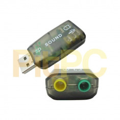 Placa audio placa de sunet USB foto