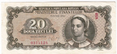 20 lei 1950 bancnota VF+ (4) foto