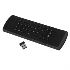 Telecomanda Air Mouse cu Tastatura pentru Mini PC 2.4G 6 Axe MX3 foto