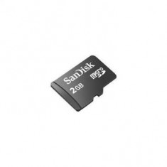 Card memorie SanDisk MicroSD HC 2GB fara adaptor foto