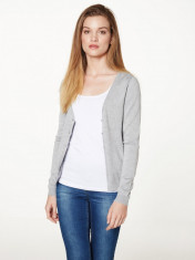 Cardigan cu nasturi Vero Moda - 10137021 gri deschis foto