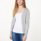 Cardigan cu nasturi Vero Moda - 10137021 gri deschis