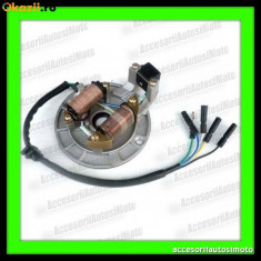 Magnetou CROSS 107cc - 110cc - 125cc Stator Aprindere 2 bobine Atv 5 Fire foto