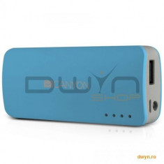 Canyon CANYON CNE-CPB78BL Blue color portable battery charger with 7800mAh, micro USB input 5V/1A and USB o foto