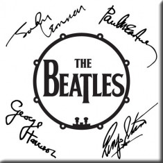 Magnet The Beatles - Signed Drum Logo foto