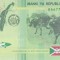 Bancnota Burundi 1.000 Franci 2015 - P51 UNC ( hibrid )
