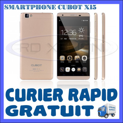 SMARTPHONE DUAL SIM CUBOT X15 - 4G, QUADCORE 1.3 GHZ, 2GB RAM, 16GB INT, 16MP foto