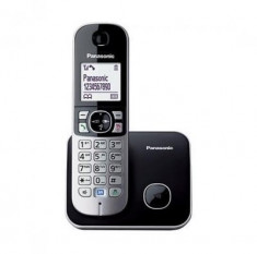 Panasonic Panasonic Telefon fara fir DECT Panasonic KX-TG6811FXB Negru/Gri (KX-TG6811FXB) foto