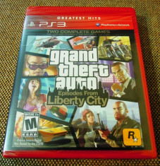 Joc GTA Episodes from liberty City, PS3, sigilat, alte sute de jocuri! foto
