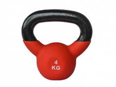 Gantera Kettlebell neopren 4kg Sportmann foto