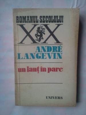 ANDRE LANGEVIN - UN LANT IN PARC foto