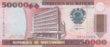 Bancnota Mozambic 50.000 Meticais 1993 - P138 UNC