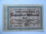 500 milioane marci Notgeld Solingen 500000000 millionen mark Germania / 03864