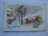 Carte postala de La multi ani! Bonne Annee! (2), Belgia, Circulata, Printata