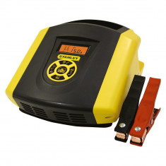 Incarcator acumulator auto Stanley 12V 15A Sistem OneTouch incarcare si reconditionare baterie cu verificare stare alternator voltaj baterie foto