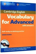 Cambridge Vocabulary for Advanced (CAE) with Answers and Audio CD foto