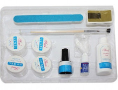 Set Gel UV , Kit gel UV pentru constructia unghiilor false foto