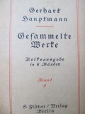 Gesammelte Werke in sechs Bänden - Sechster Band -Gerthart Hauptmann , 1917